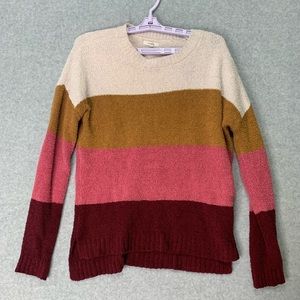 Maurices multicolor striped sweater